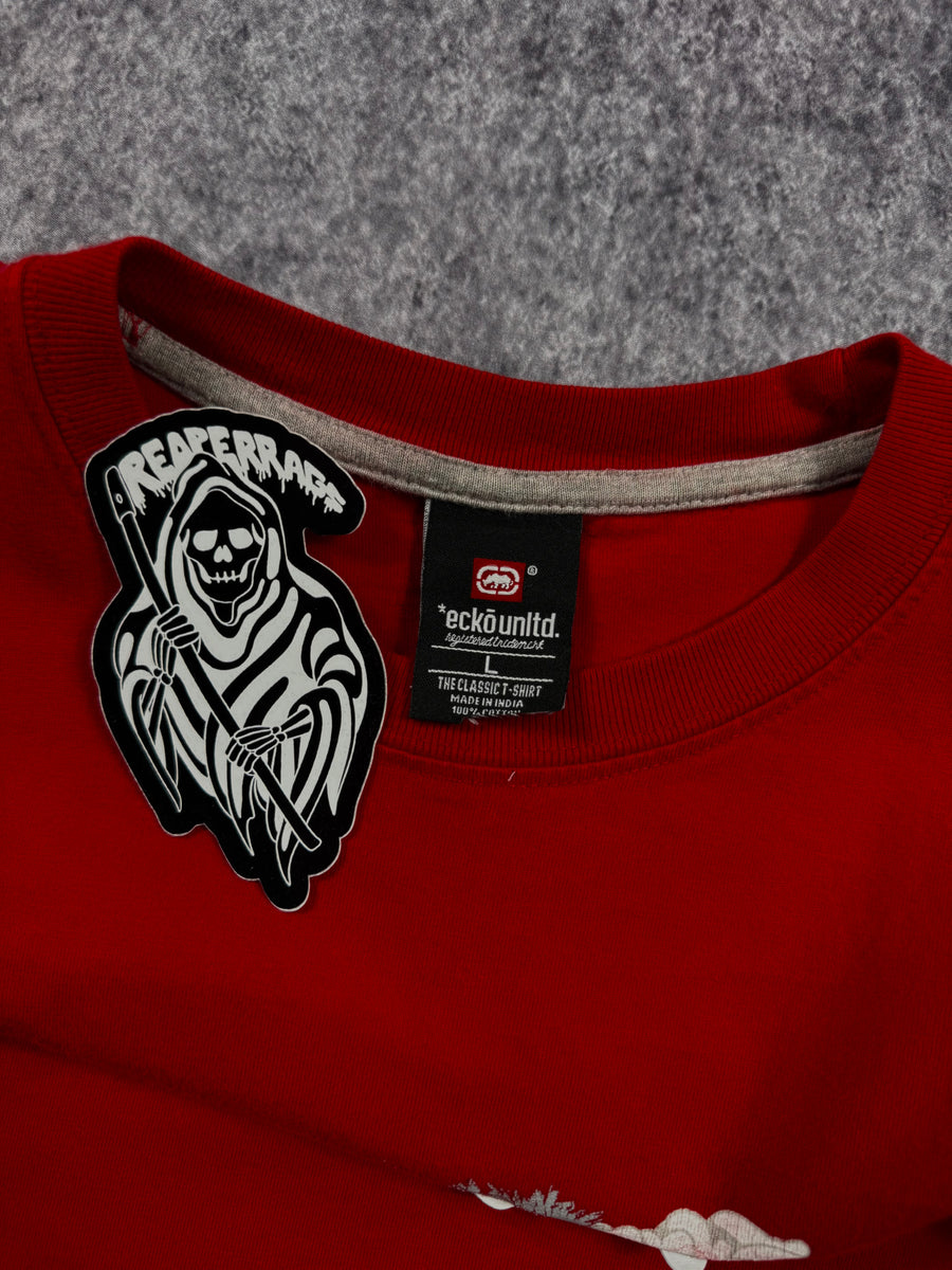 (rare) 2000s ecko unltd long sleeve shirt (M)