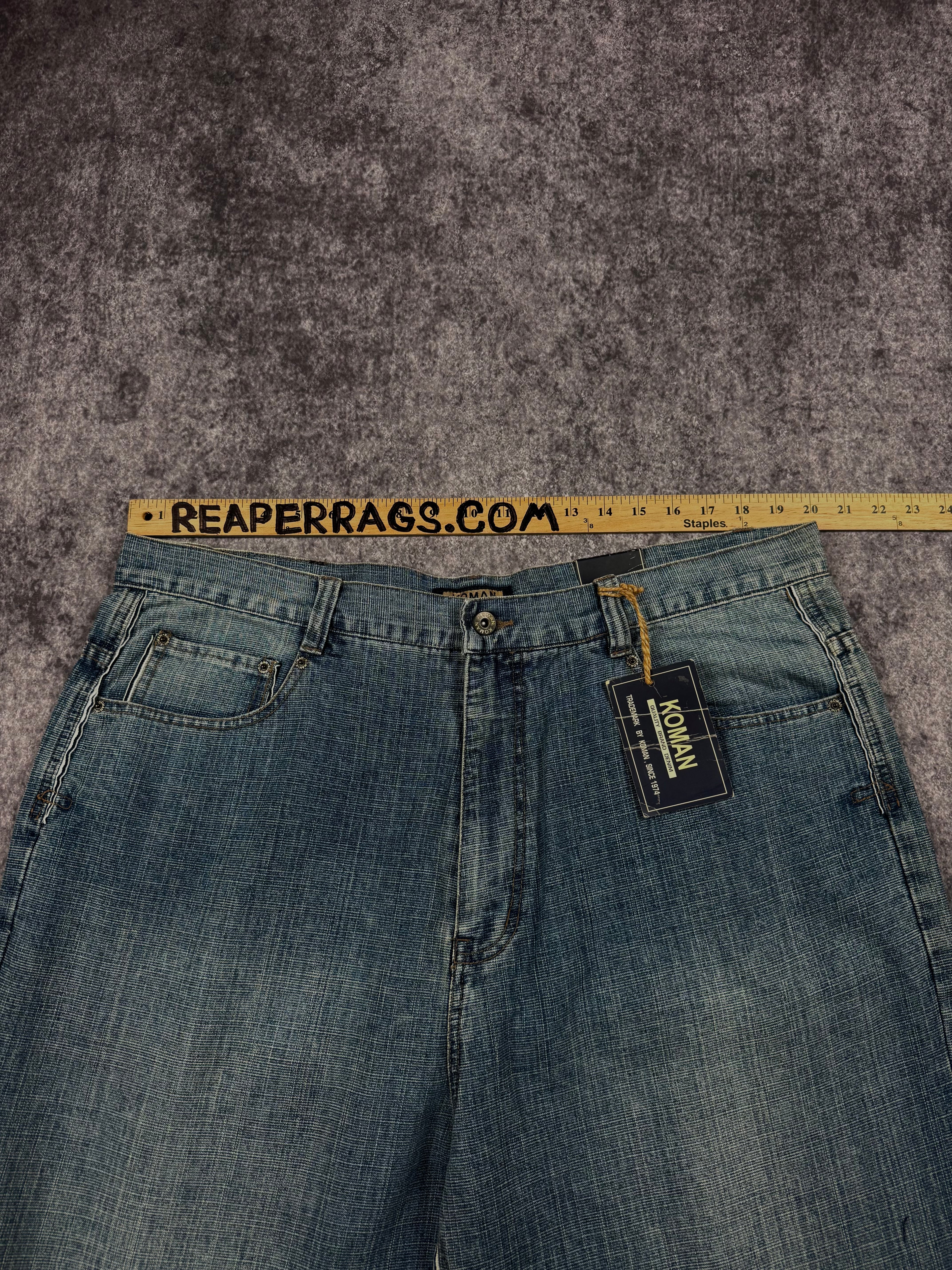 (rare) deadstock 2000s koman jeans (40x32)