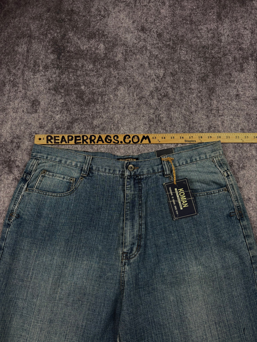 (rare) deadstock 2000s koman jeans (40x32)