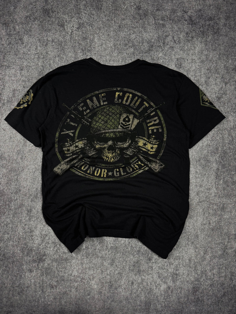 2000s xtreme couture shirt (L)