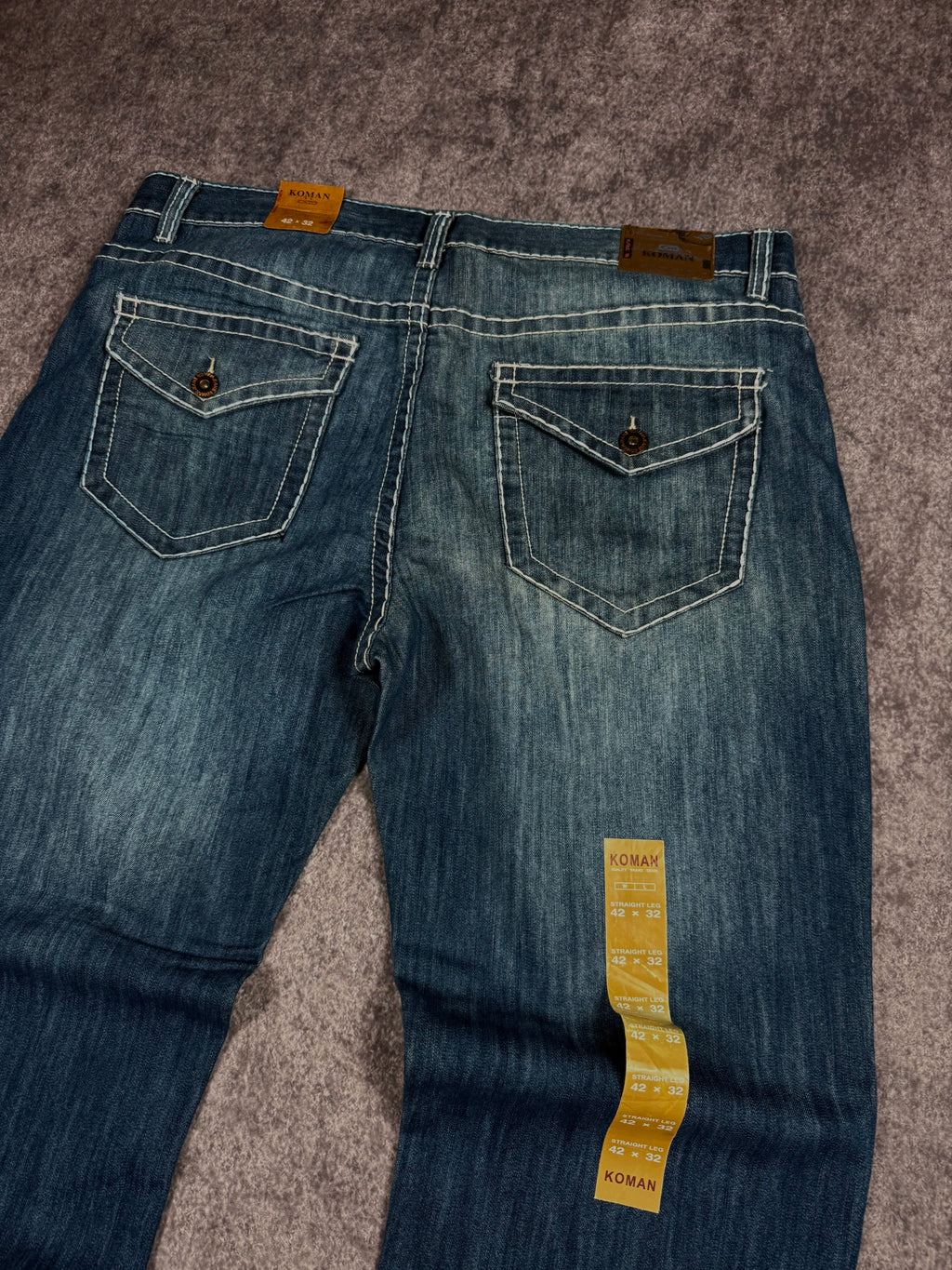 (rare) deadstock 2000s koman jeans (42x30)