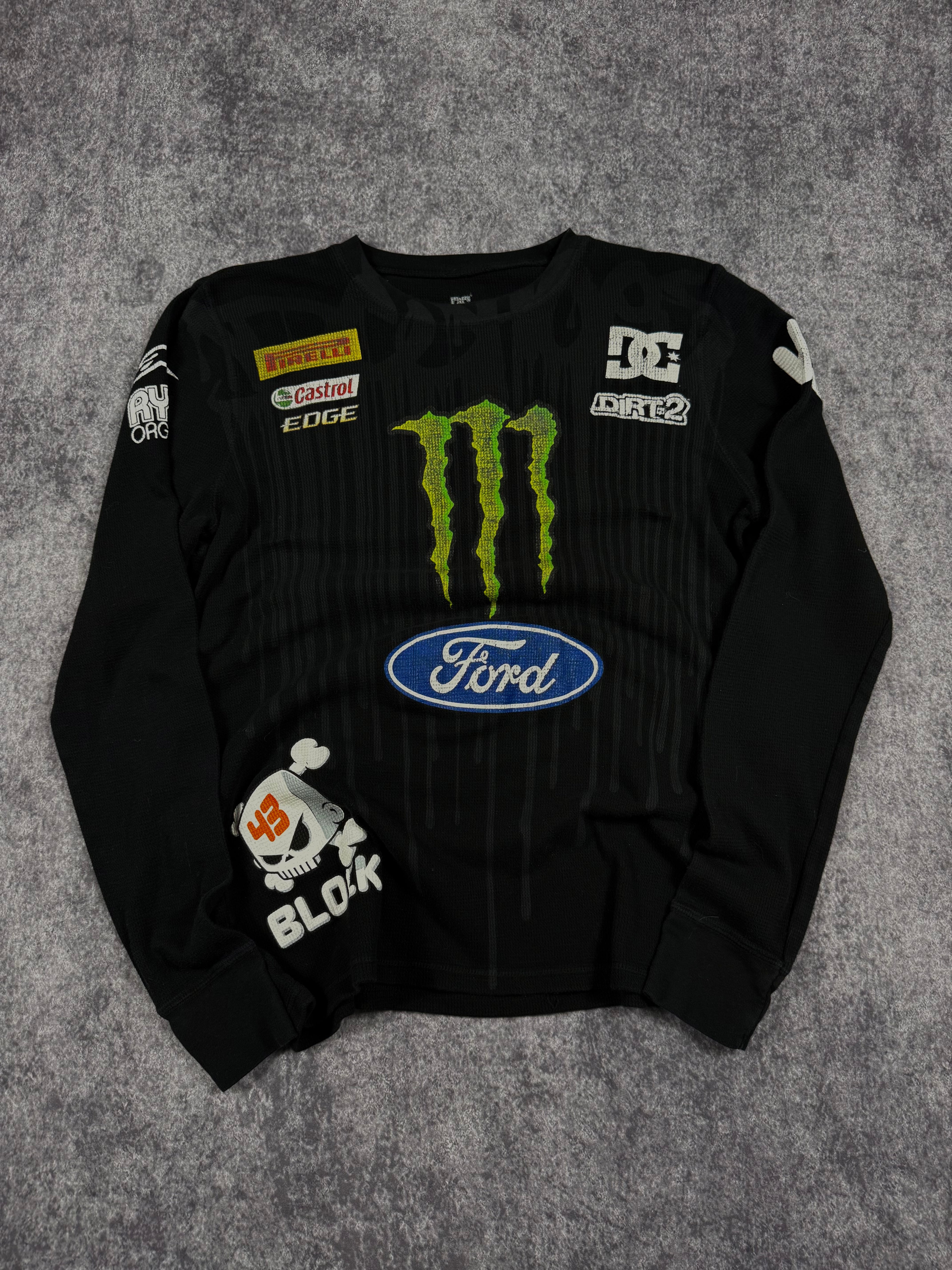 (rare) 2000s monster energy x dc shoes x ken block thermal (M)