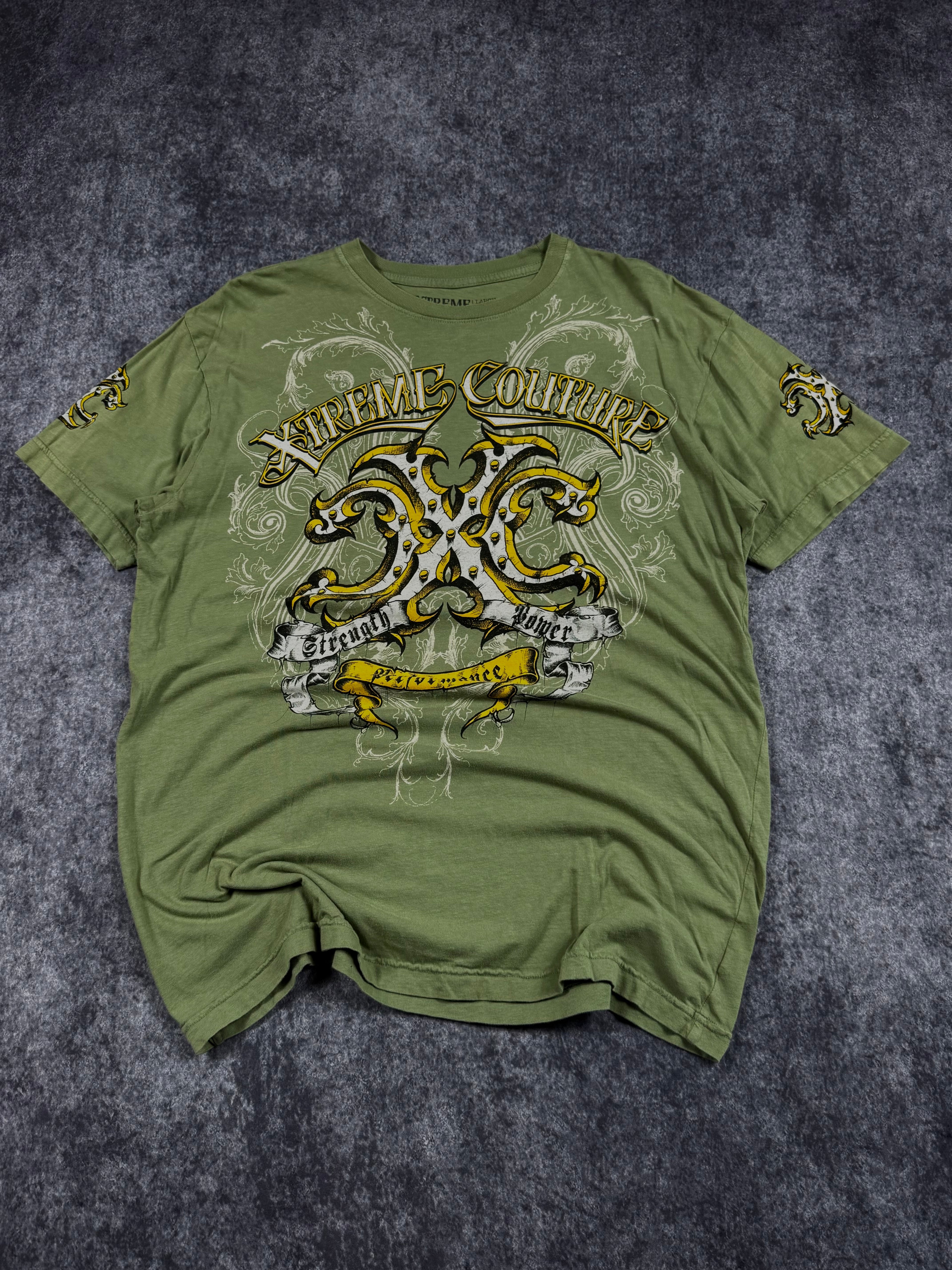 (rare) 2000s xtreme couture shirt (L)
