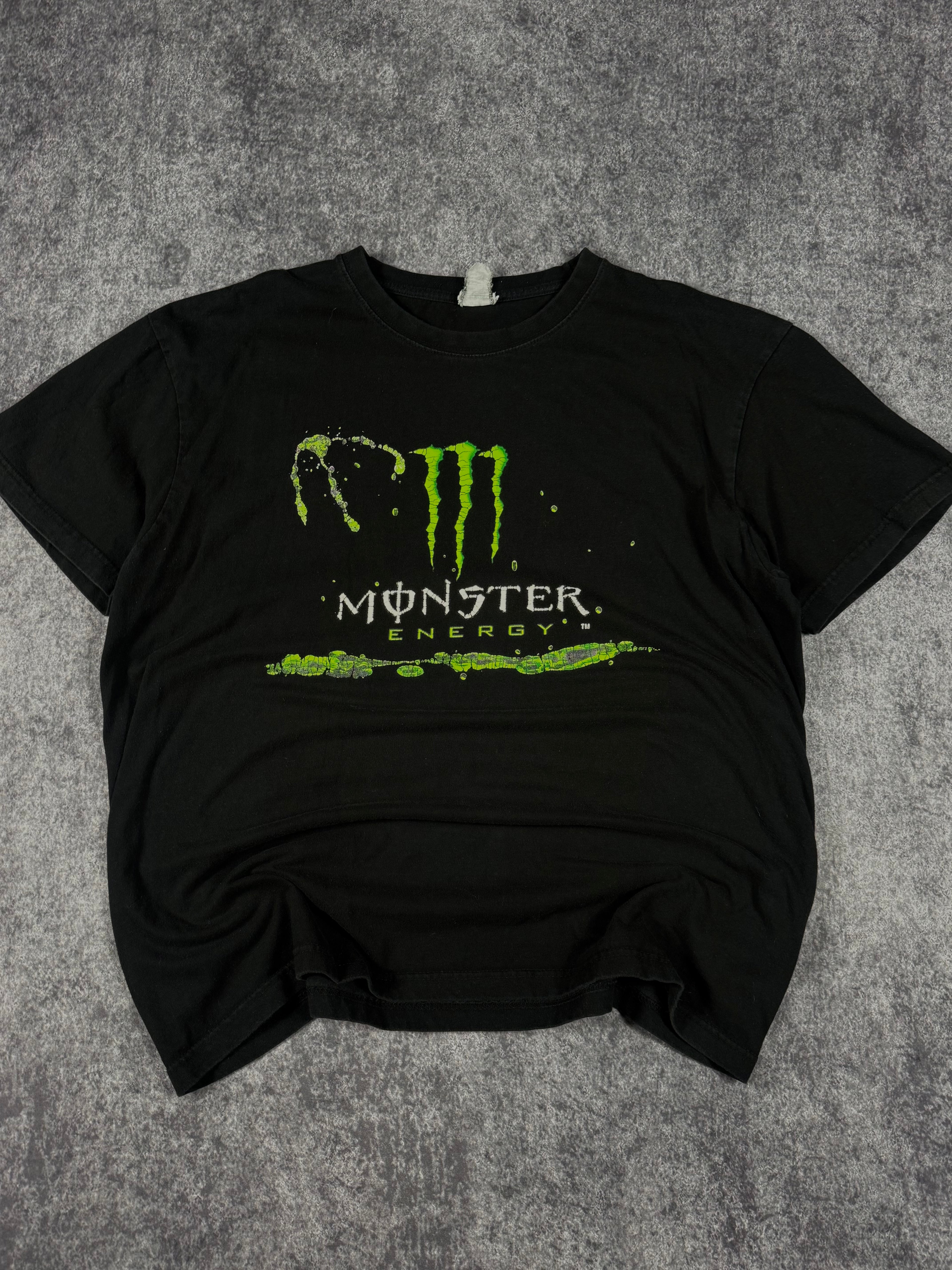 (rare) 2000s monster energy shirt (XL)