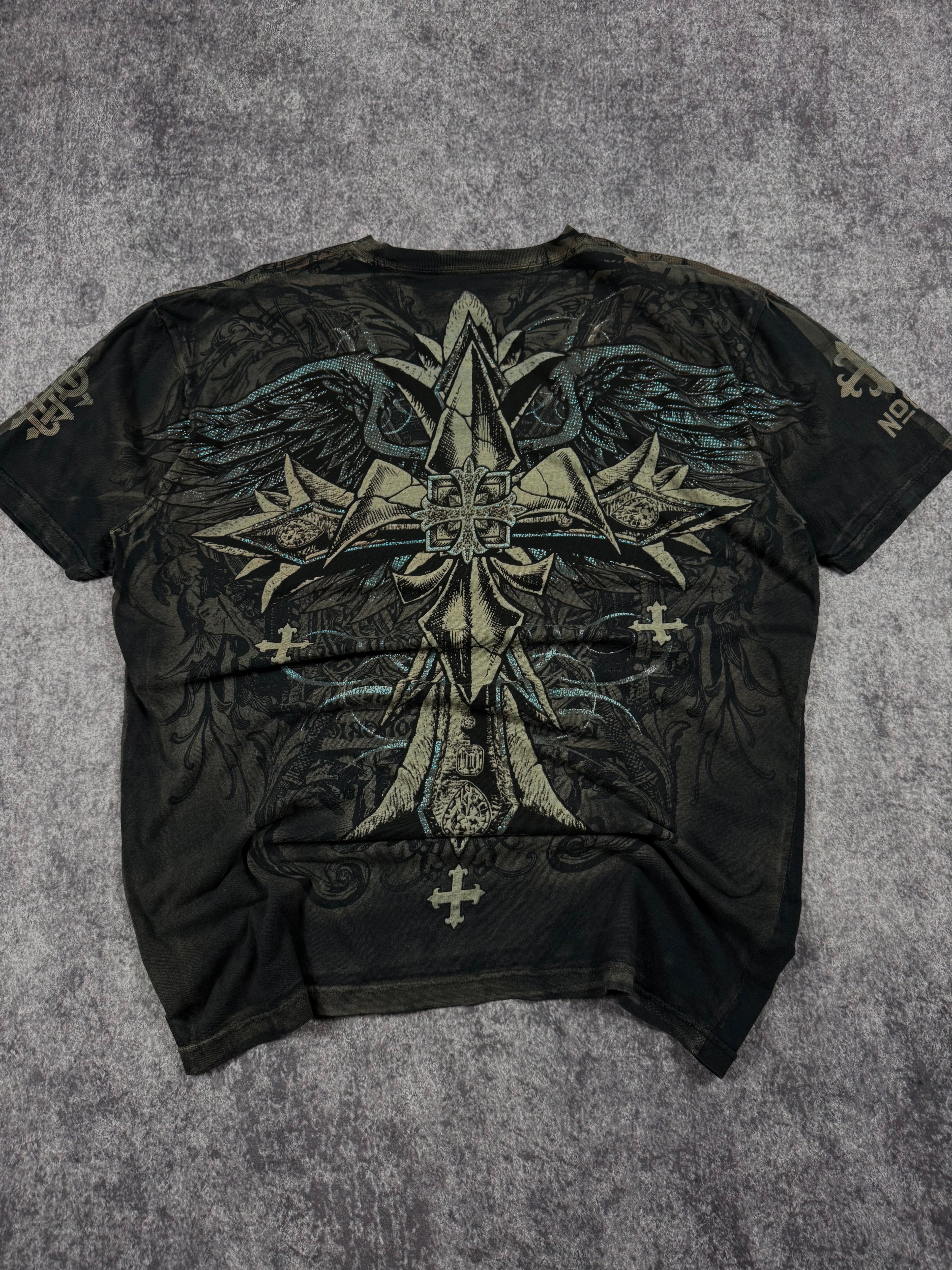 (rare) 2000s raw state shirt (XL)
