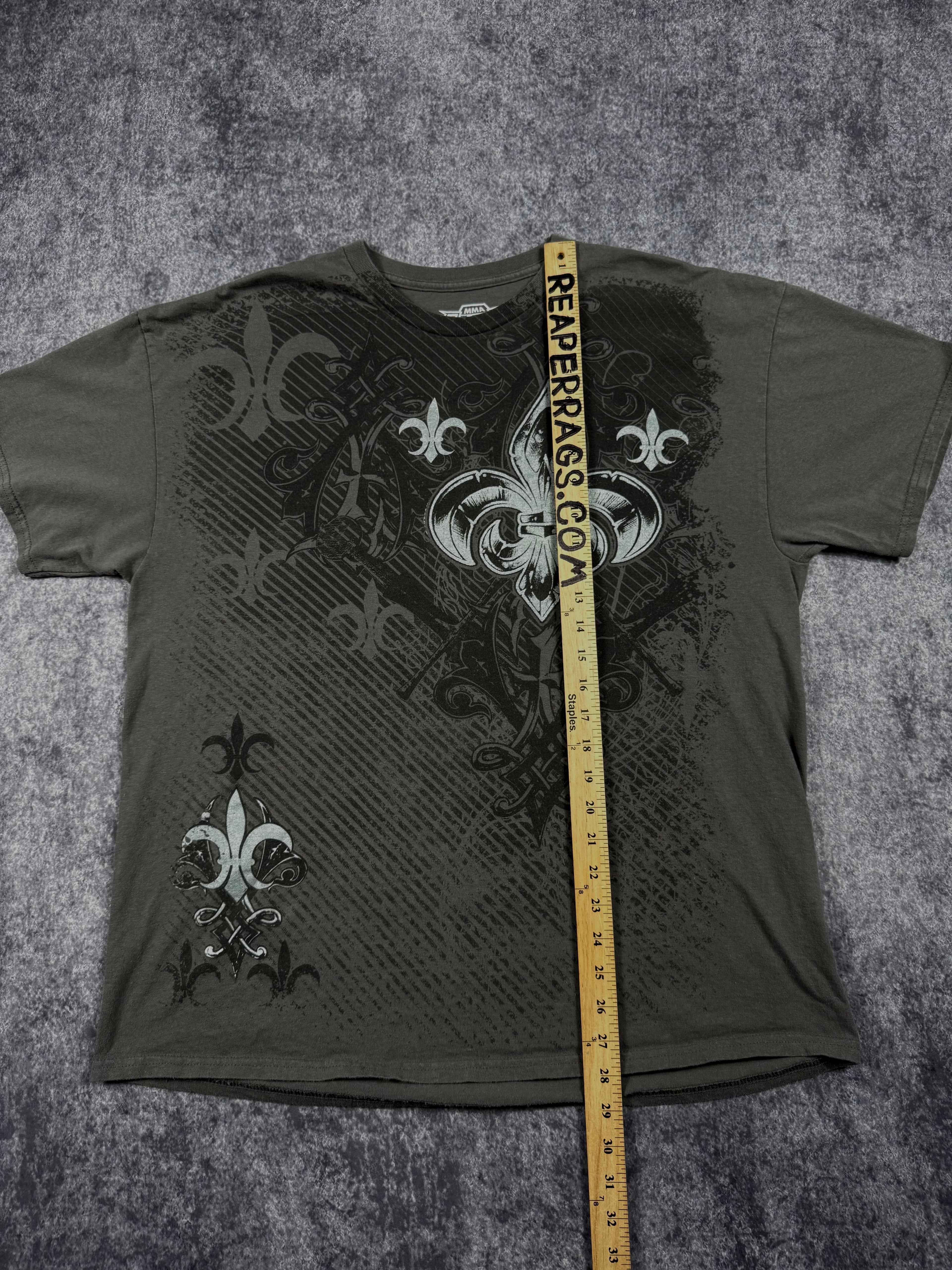 (rare) 2000s mma elite shirt (L)