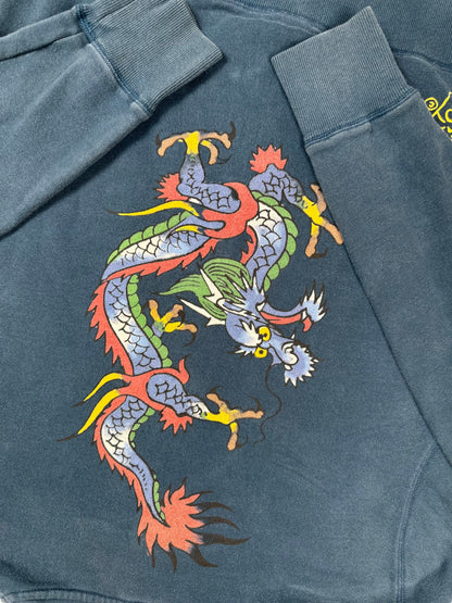 Ed Hardy Dragon Zip-Up Hoodie (M)