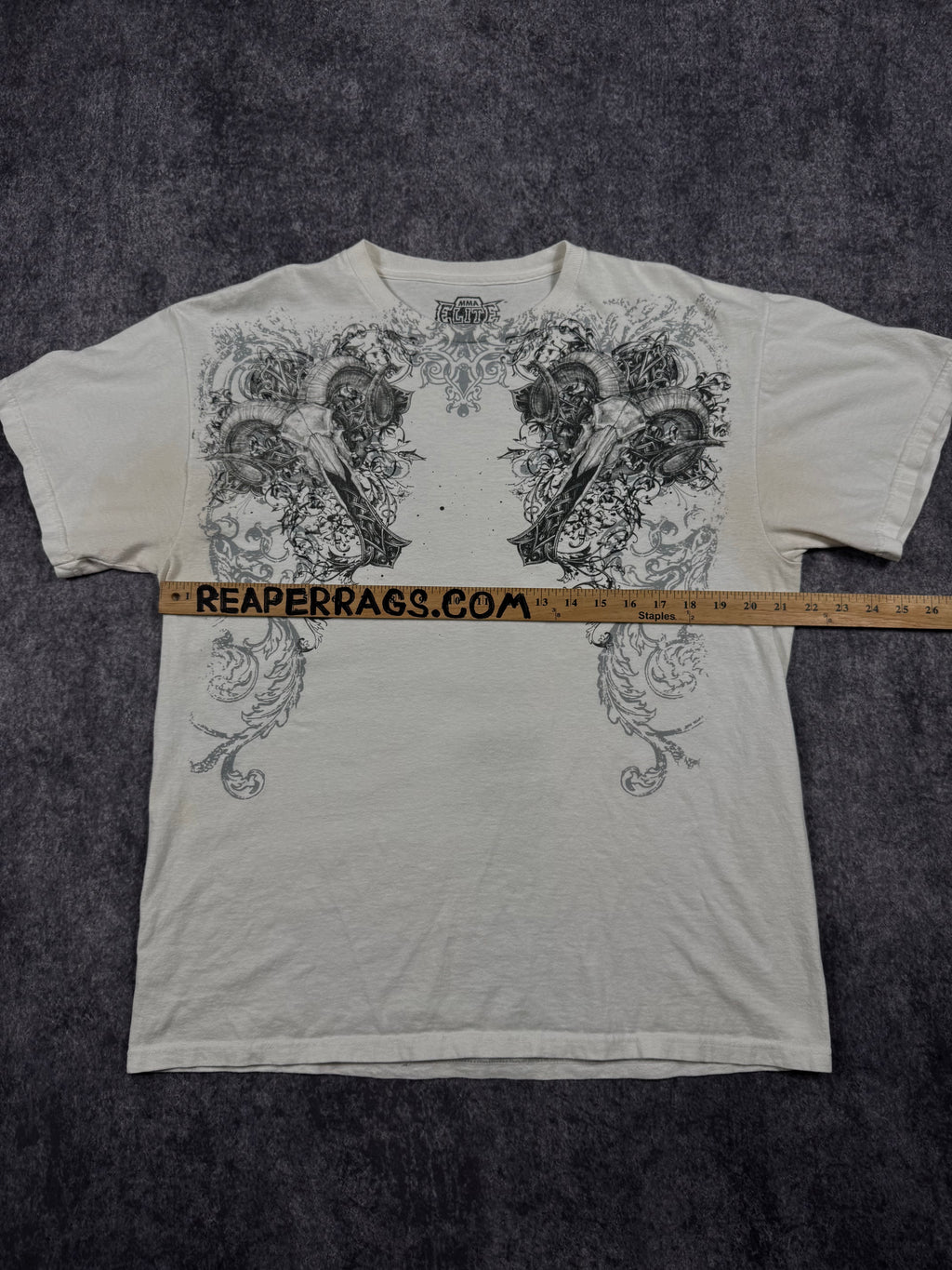 (rare) 2000s mma elite shirt (L)