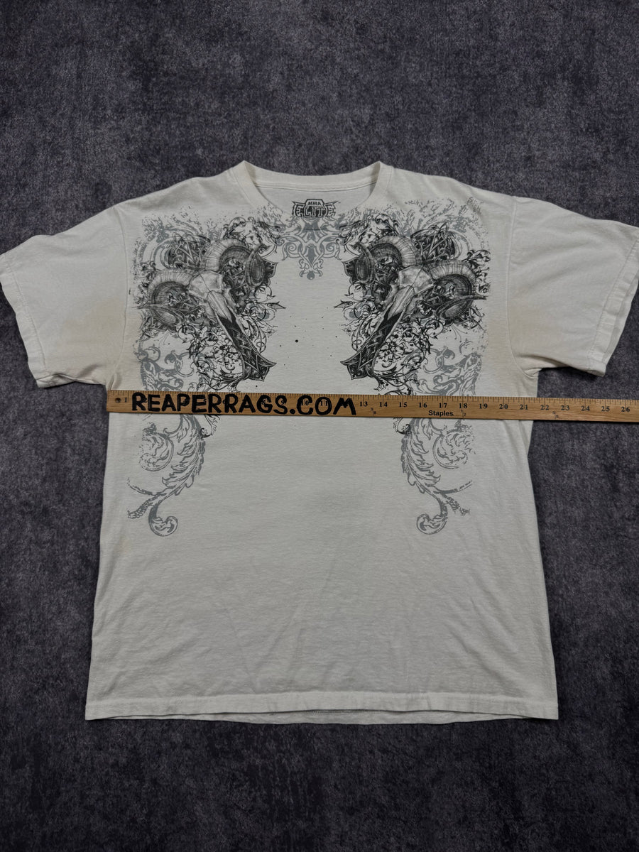 (rare) 2000s mma elite shirt (L)