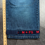 Deadstock Marithe Francois Girbaud Shuttle Strap Jeans (42x33)