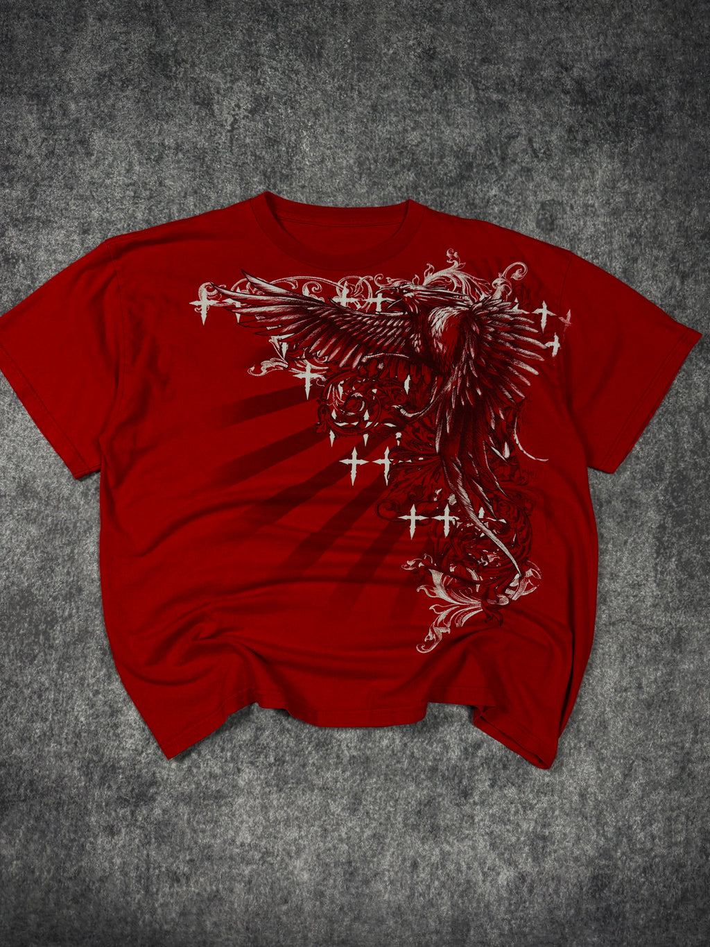 (rare) 2000s winged shirt (XL)