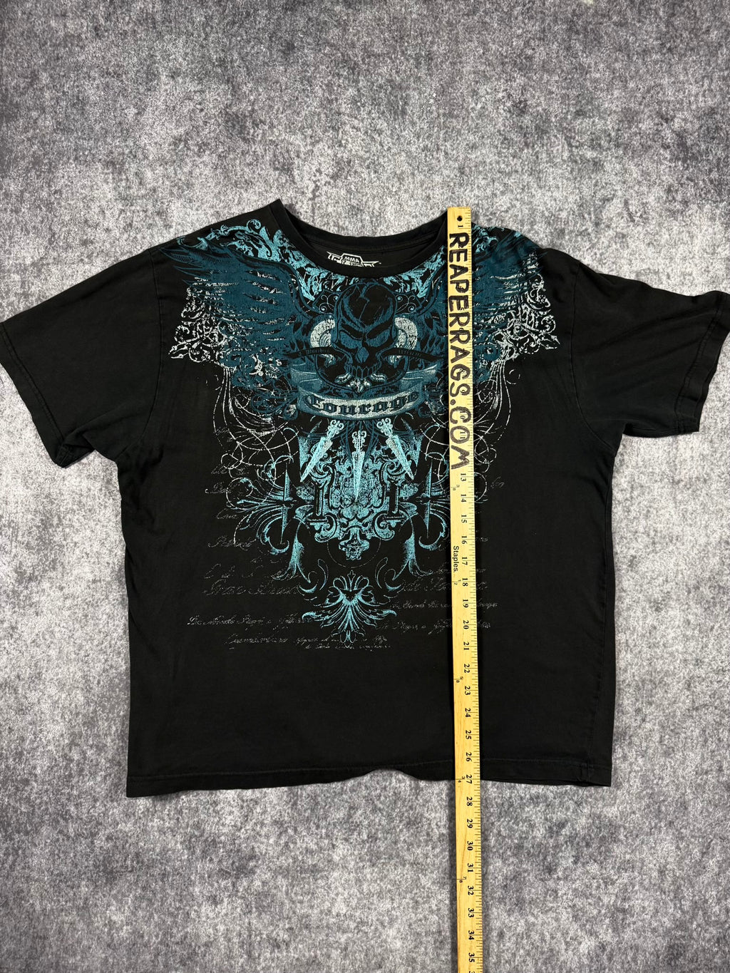 (RARE) 2000S MMA ELITE SHIRT (L)