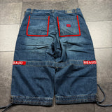 Deadstock Marithe Francois Girbaud Shuttle Strap Long Shorts (44)