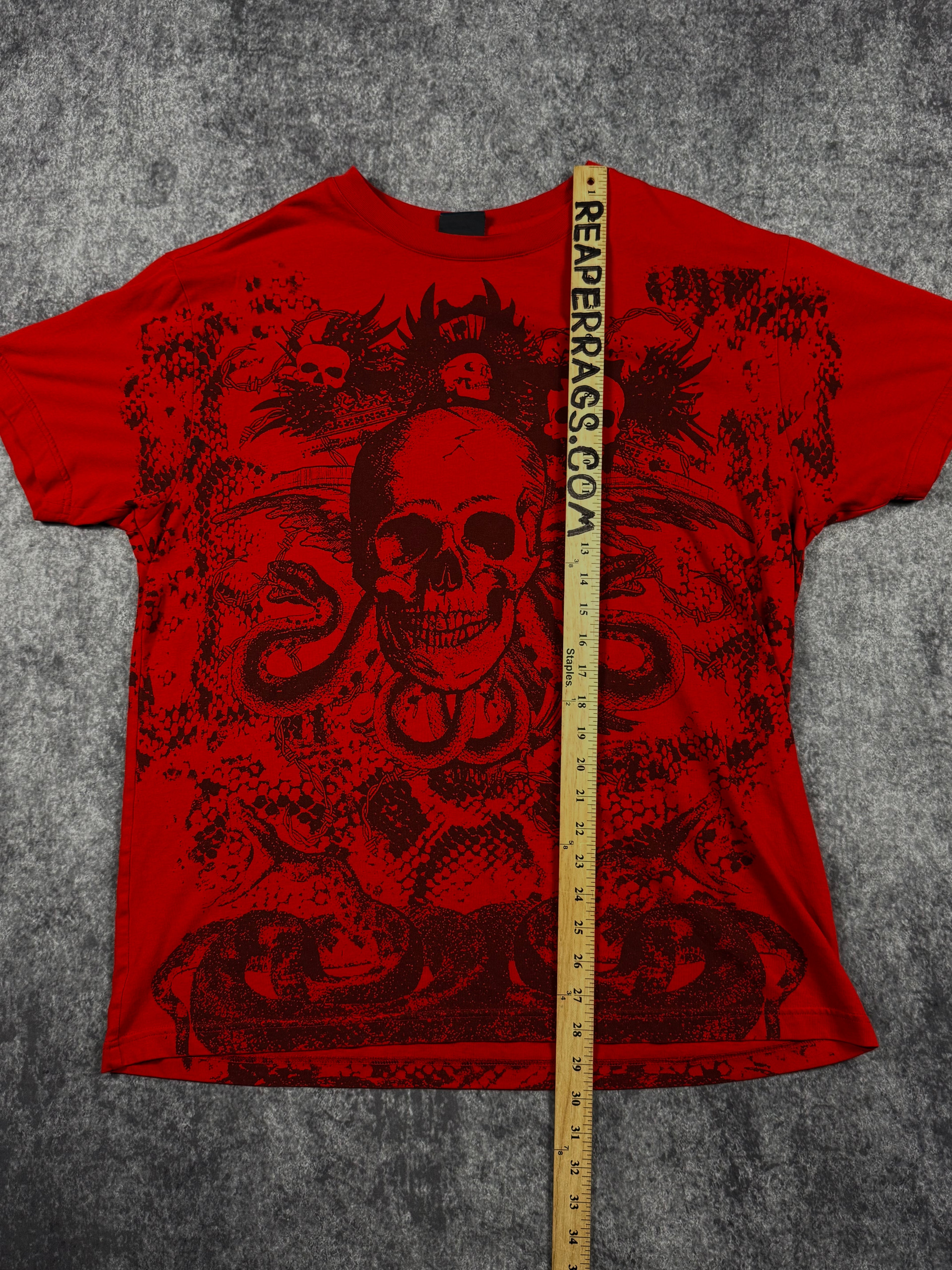 2000s skull shirt (L)