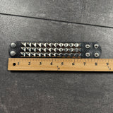 Triple Row Studded Bracelet