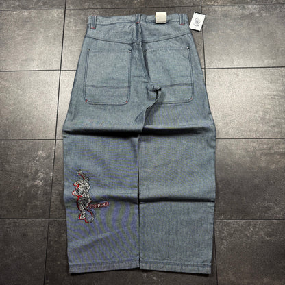 Y2K Deadstock JNCO Style PACO Wide Leg Baggy Jeans (34x32)