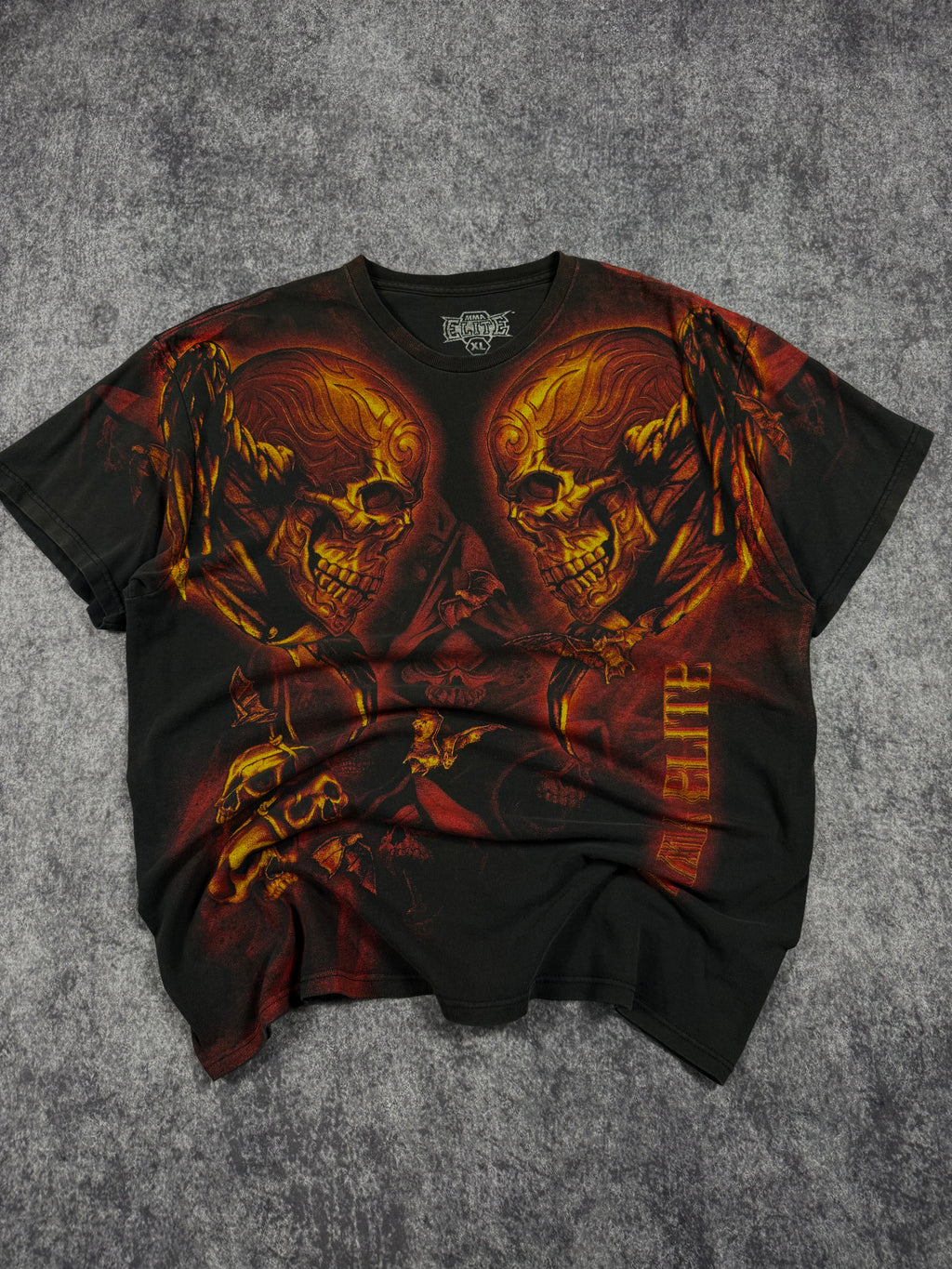 (rare) 2000s mma elite shirt (XL)