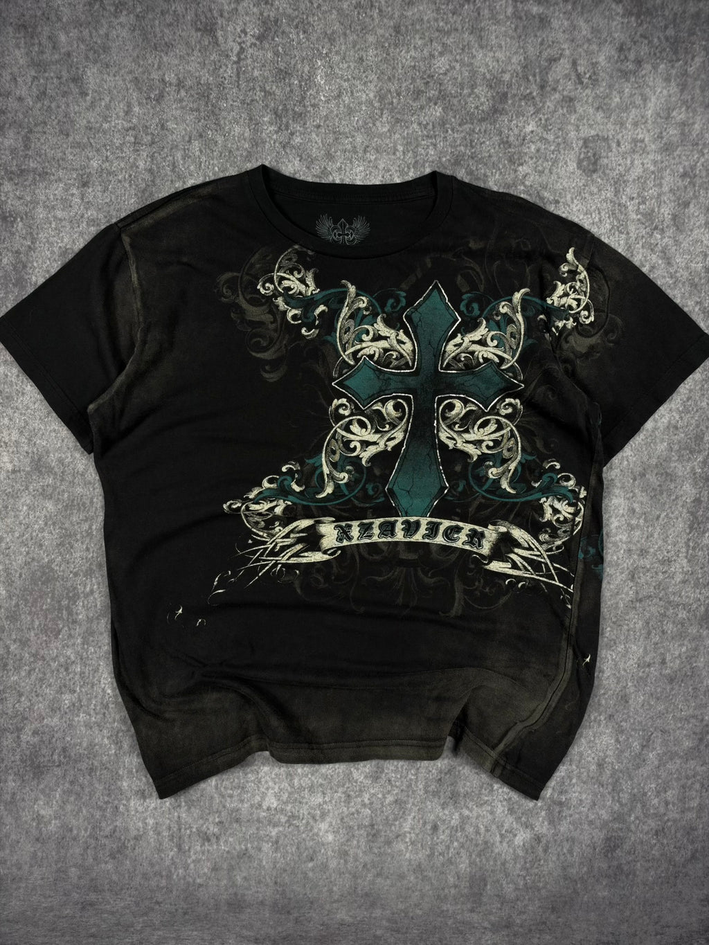 (GRAIL) 2000s CHROME XZAVIER SHIRT (XL)