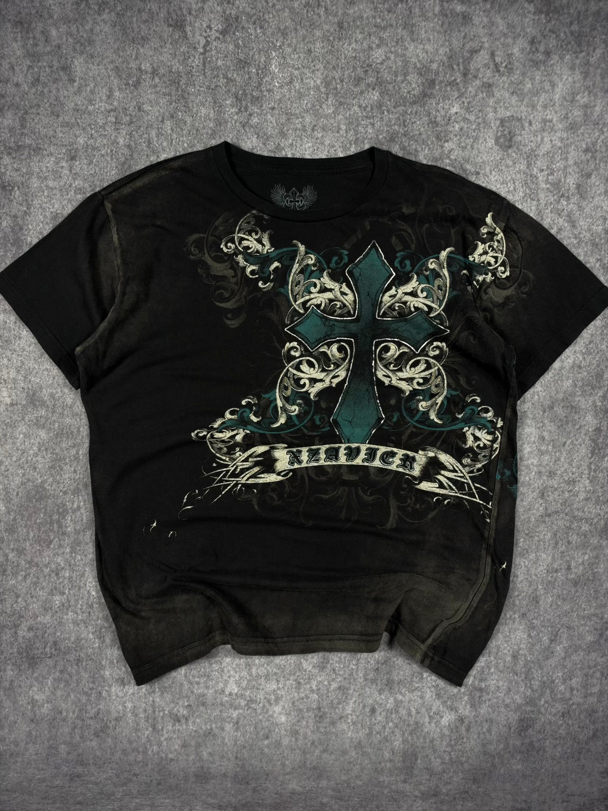 (GRAIL) 2000s CHROME XZAVIER SHIRT (XL)