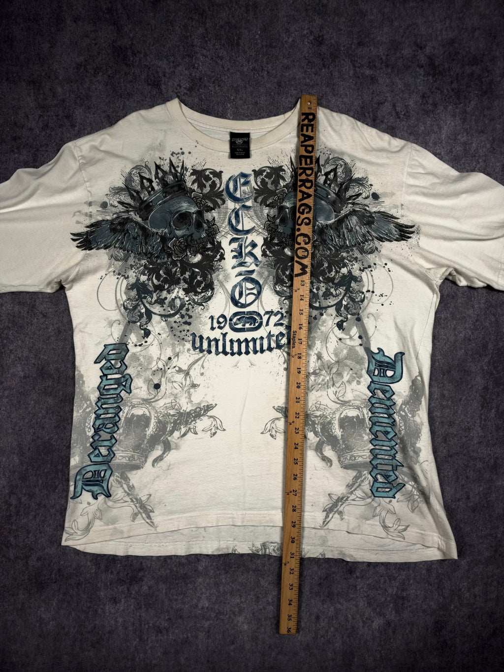 (RARE) 2000s MMA ELITE x ECKO UNLTD SHIRT (XXL)