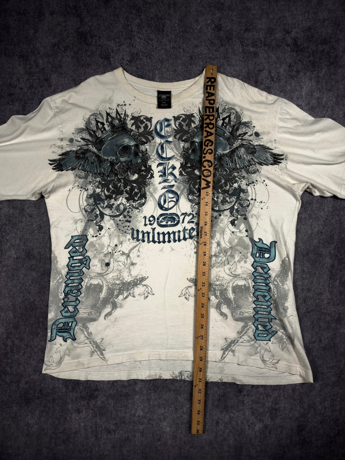 (RARE) 2000s MMA ELITE x ECKO UNLTD SHIRT (XXL)