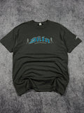 (rare) 2000s skin industries chrome shirt (L)