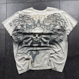 (rare) 2000s Xzavier Rhinestone Shirt (XL)