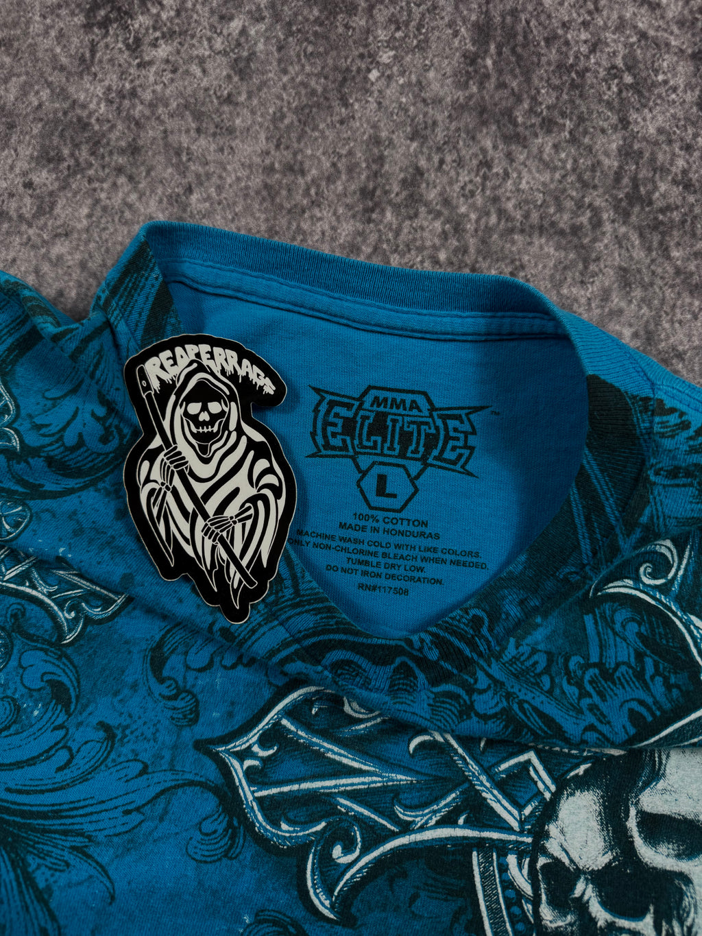 (rare) 2000s mma elite shirt (L)