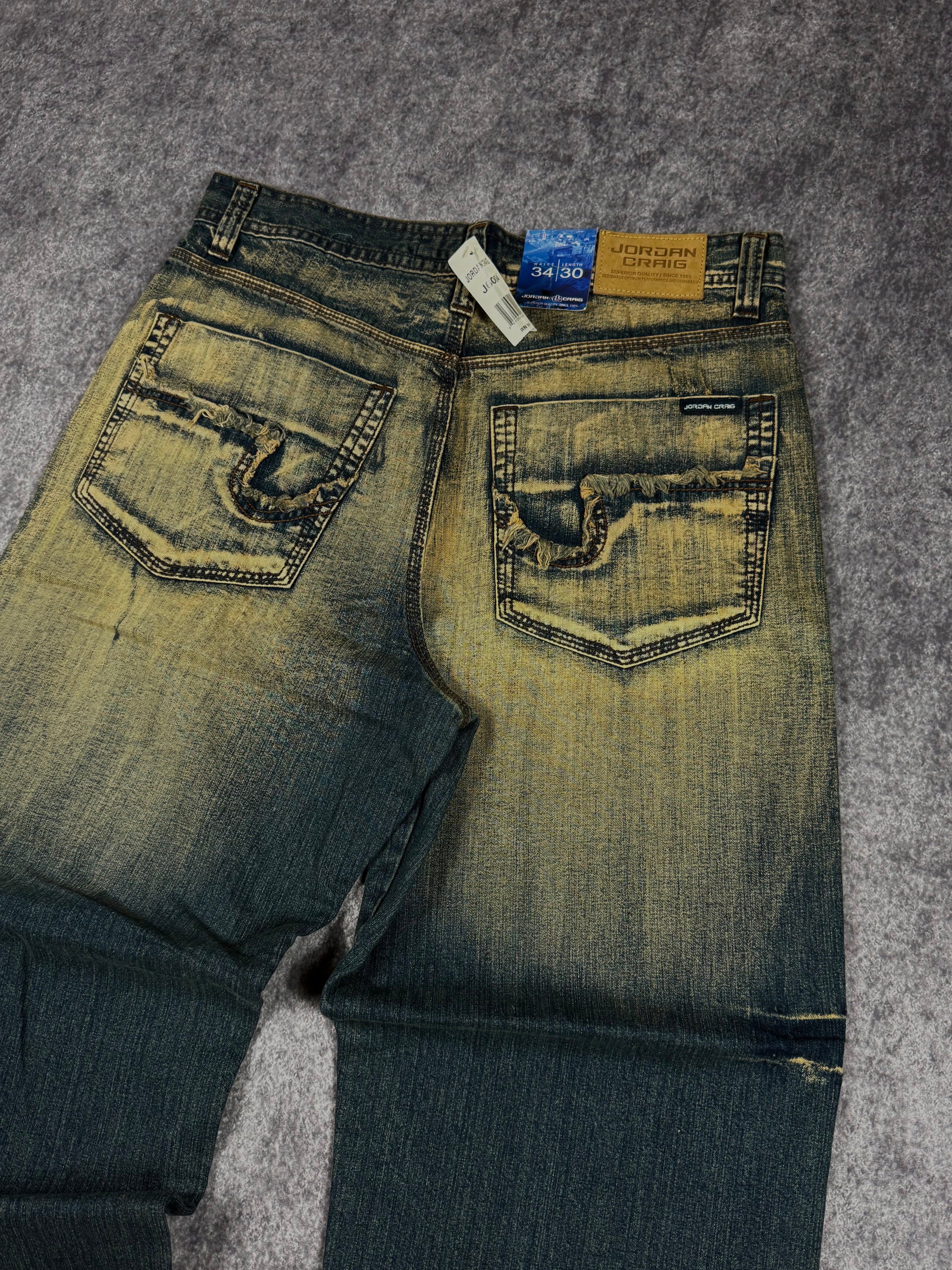 (rare) deadstock 2000s jordan craig jeans (34x30)