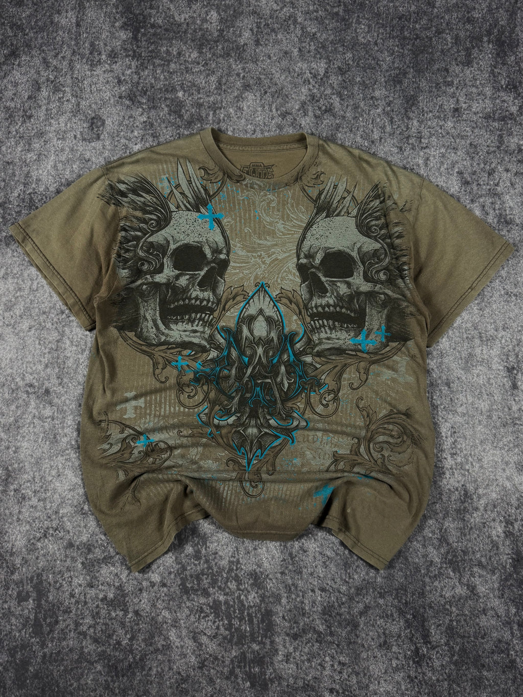 (rare) 2000s mma elite shirt (M)