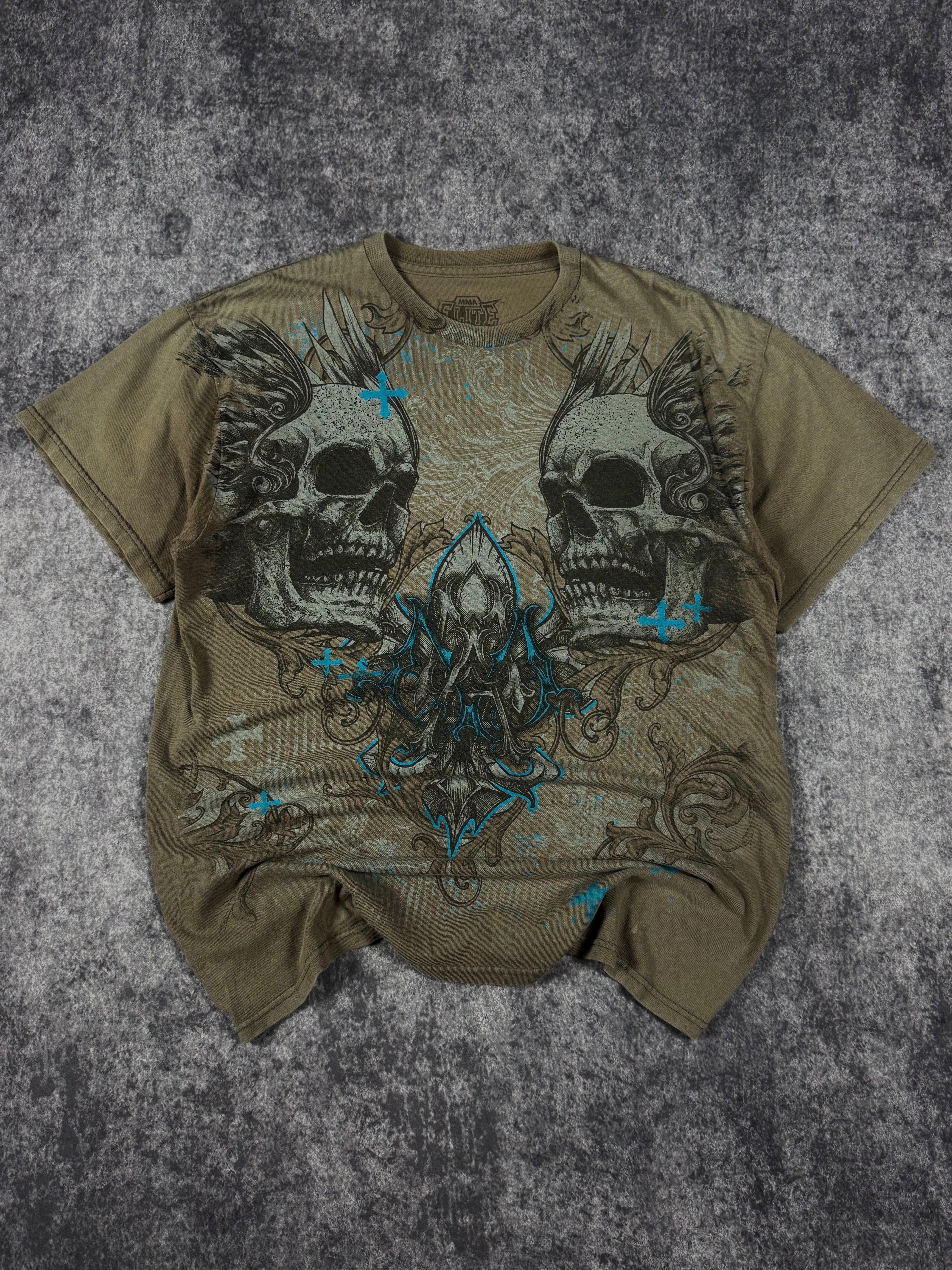(rare) 2000s mma elite shirt (M)