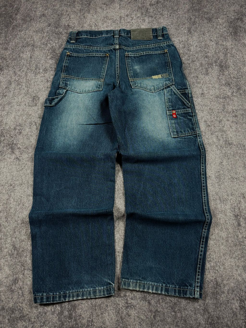 (rare) 2000s southpole red tab jeans (30x28)