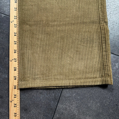 Y2K Deadstock NOIZ Baggy Wide Leg Corduroy Pants (28x30)