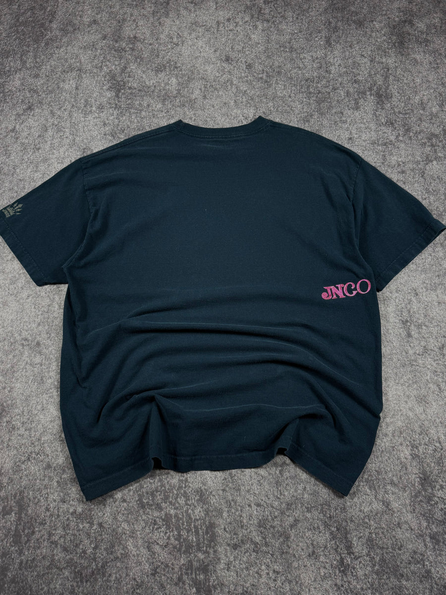 (rare) 2000s jnco jeans chrome shirt (XL)