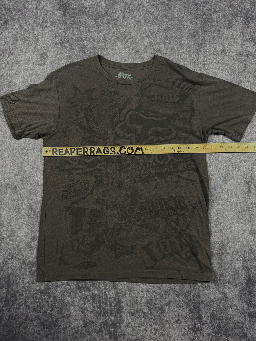 2000s fox racing shirt (M)