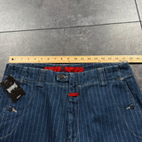(rare) Deadstock 2000s Girbaud Shuttle Strap Jeans (34x32)