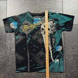 2000s Grunge Rhinestone Shirt (S)