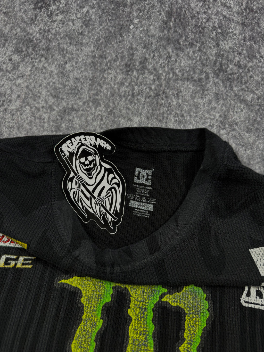 (rare) 2000s monster energy x dc shoes x ken block thermal (M)