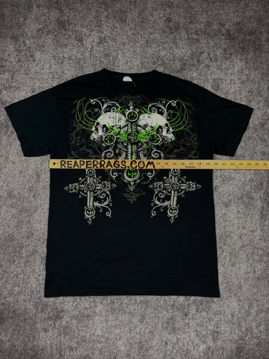 2000s skull shirt (M)