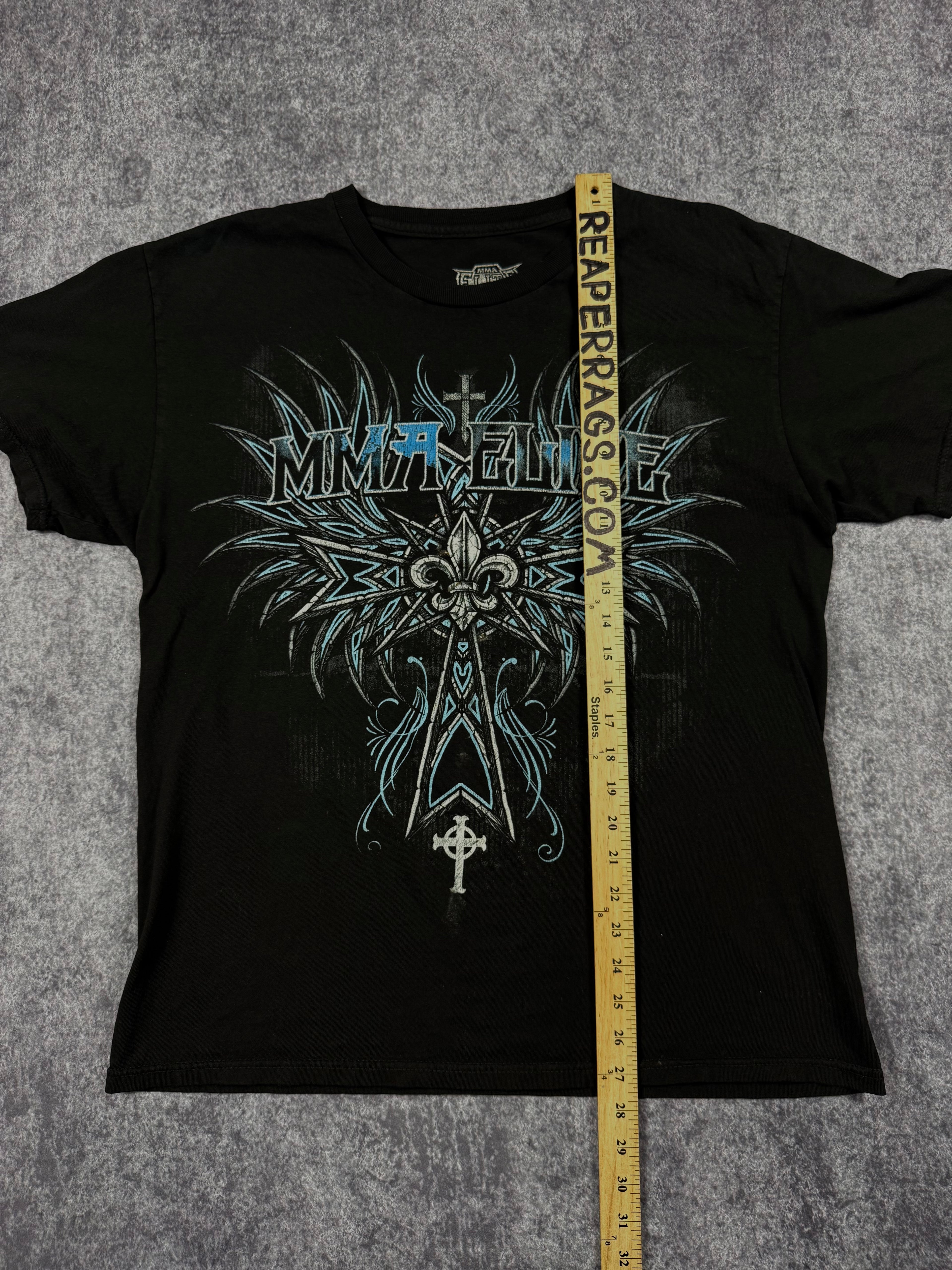 (rare) 2000s mma elite shirt (L)