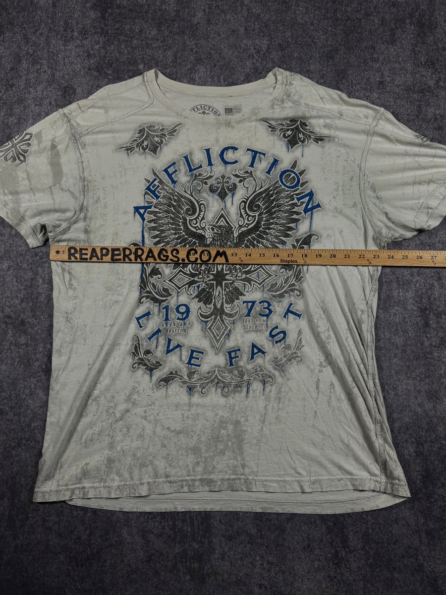 2000s affliction shirt (XL)