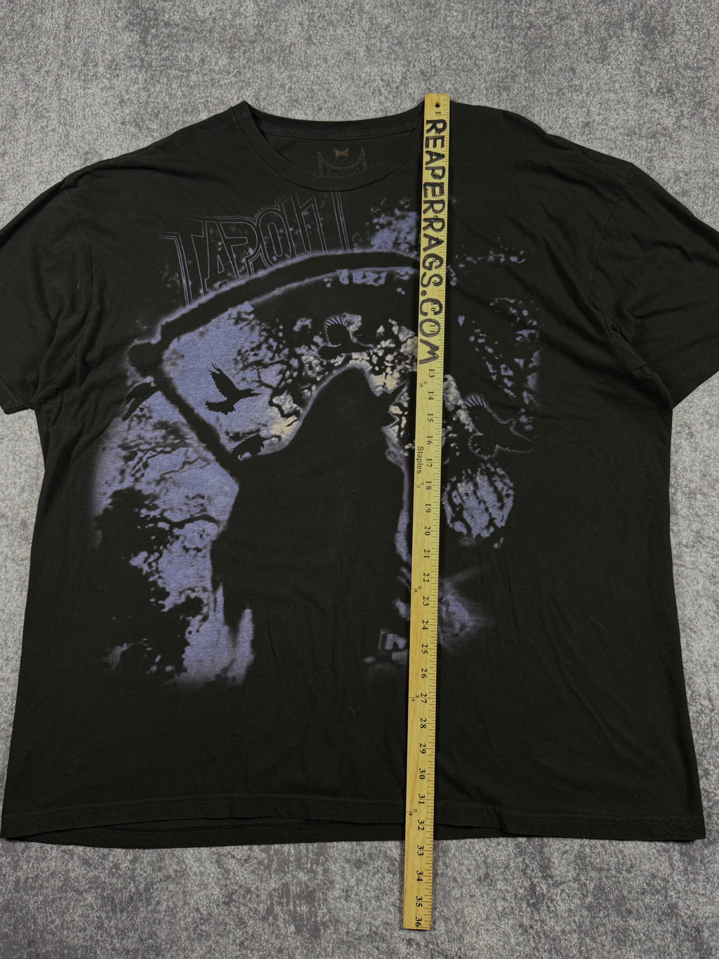 (rare) 2000s tapout x black shirt (XXXL)