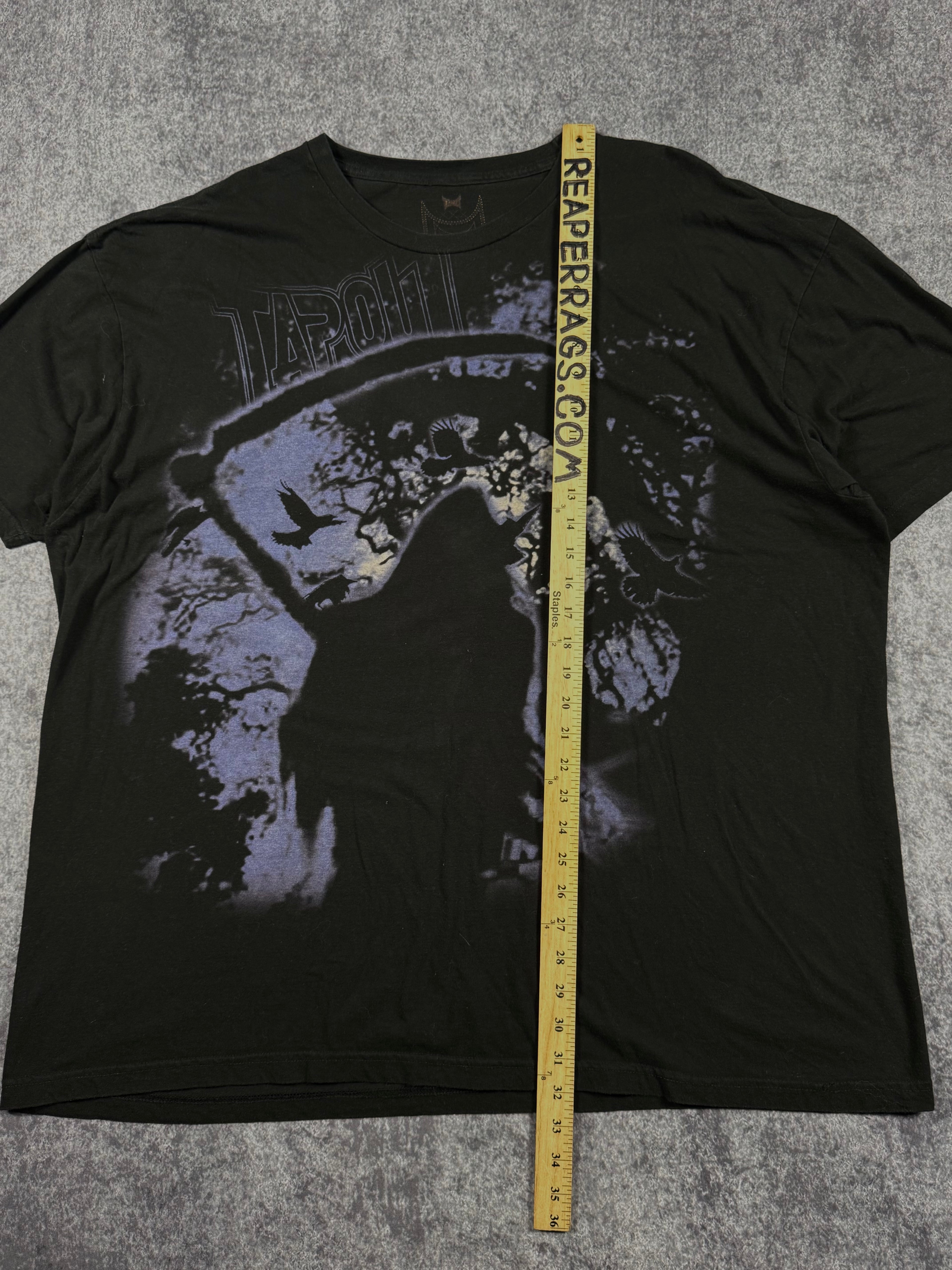 (rare) 2000s tapout x black shirt (XXXL)