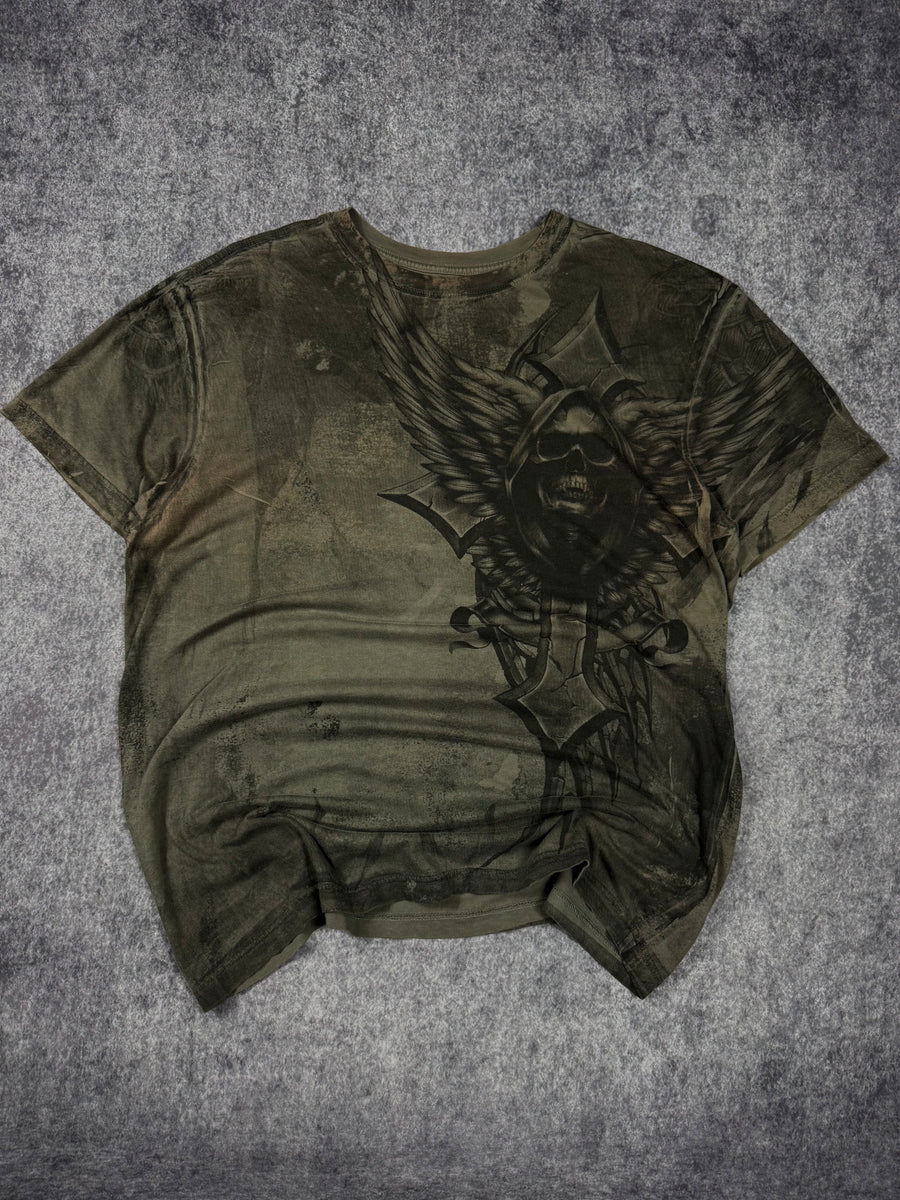 (rare) 2000s xtreme couture shirt (L)