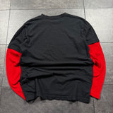 (rare) 2000s MMA Elite Layered Shirt (L)