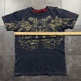 (rare) 2000s Affliction Red Label Shirt (M)