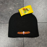 Deadstock 2000s Faming Skull Beanie (OS)
