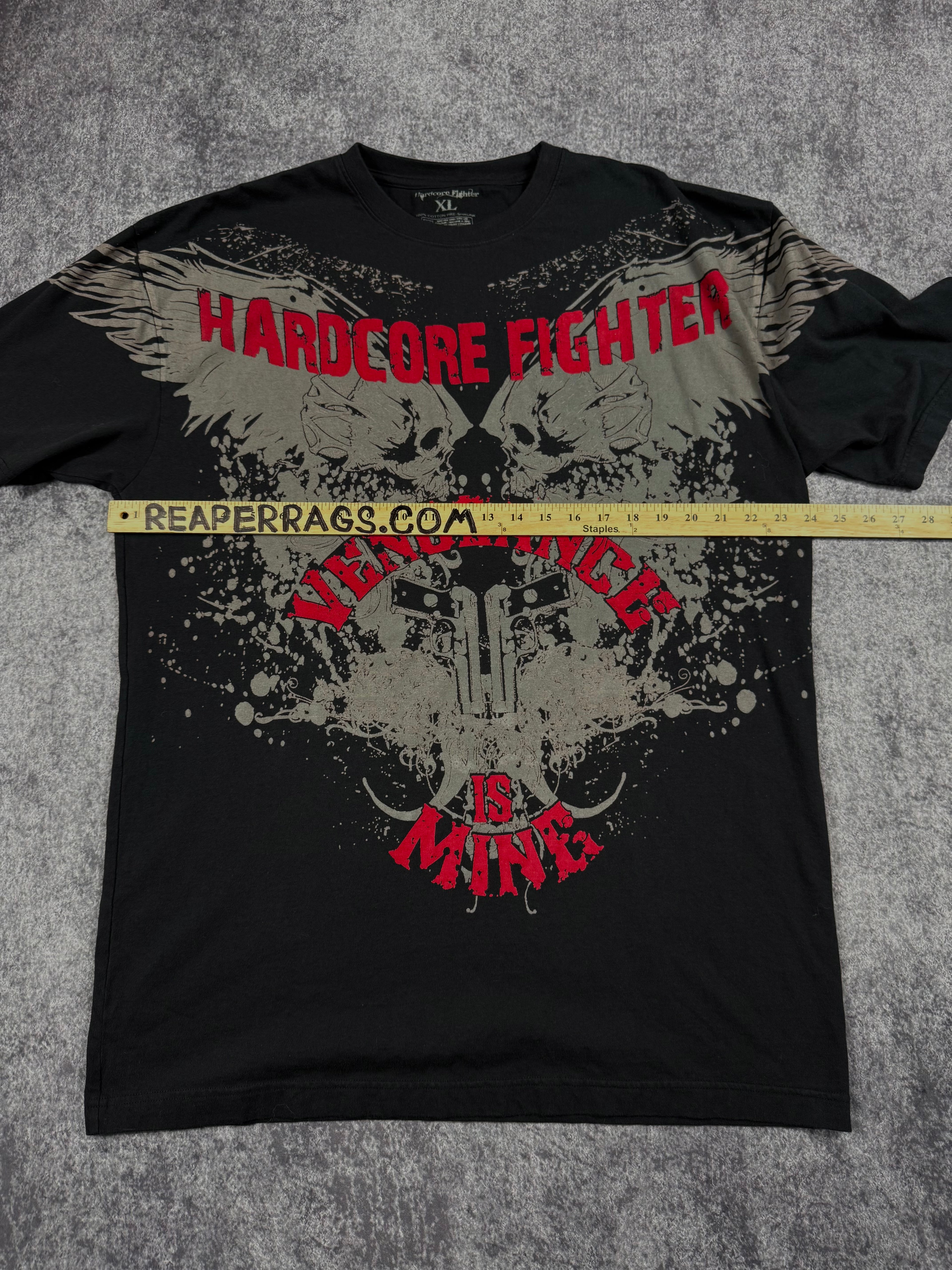 2000s hardcore fighter shirt (XL)