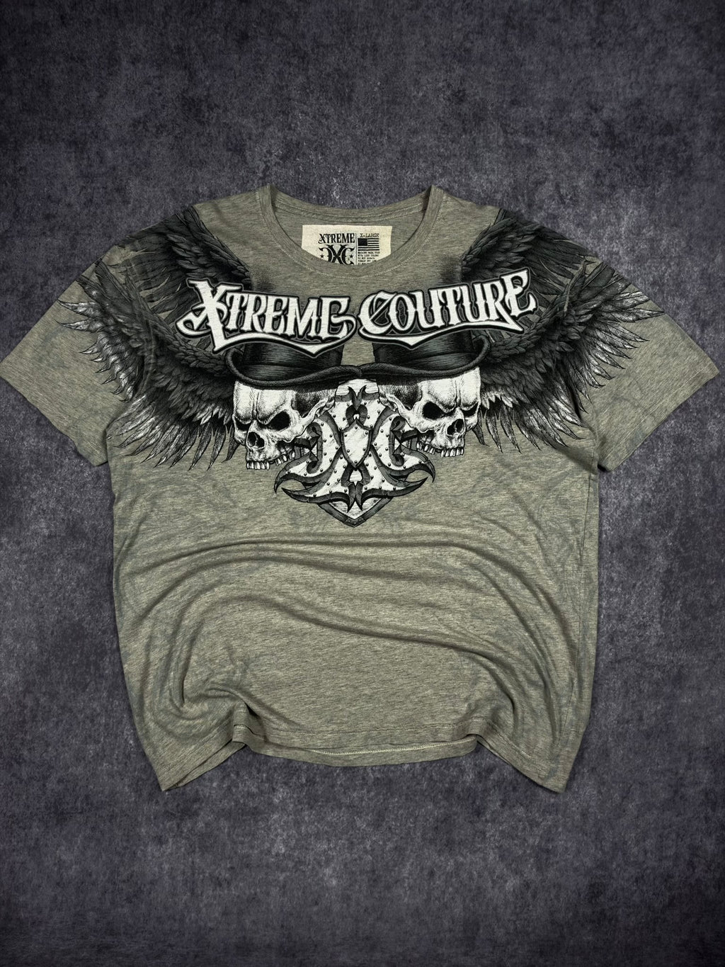 (RARE) 2000s XTREME COUTURE SHIRT (XL)