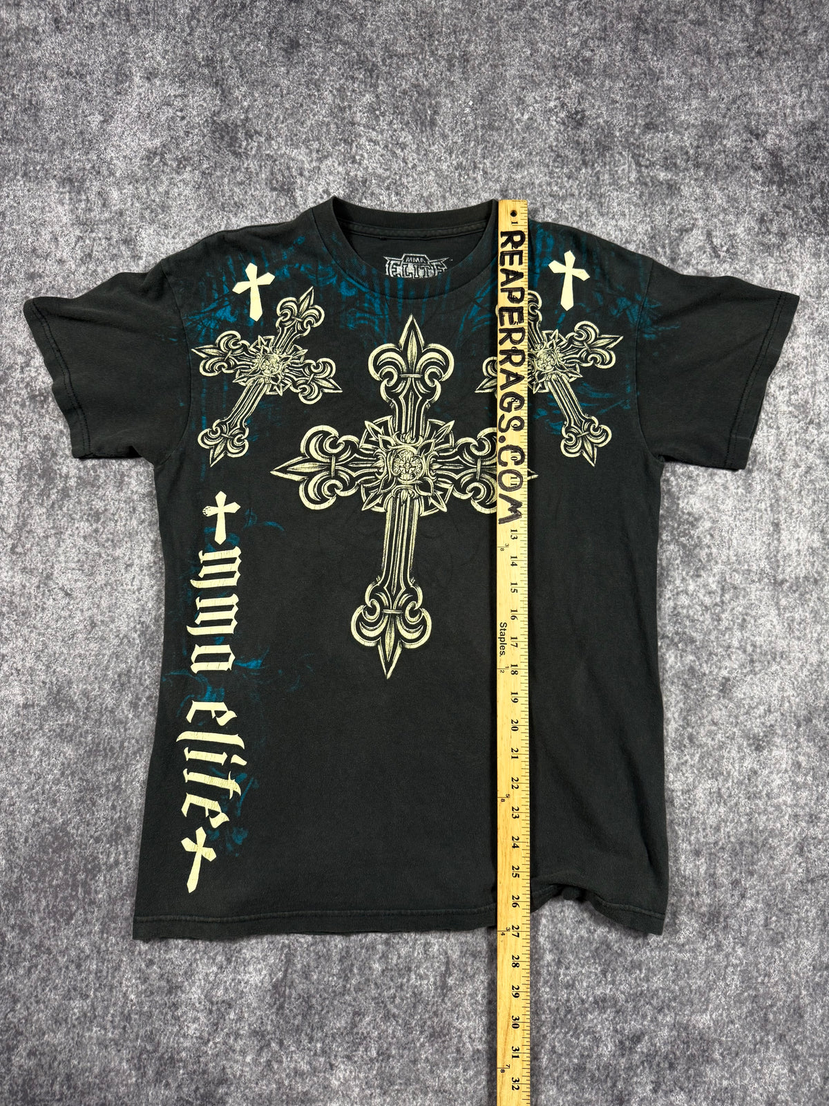 (RARE) 2000S MMA ELITE SHIRT (S)
